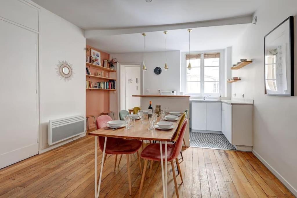 Louvre Montorgueuil Historical Center 3Br II Apartment Paris Exterior foto